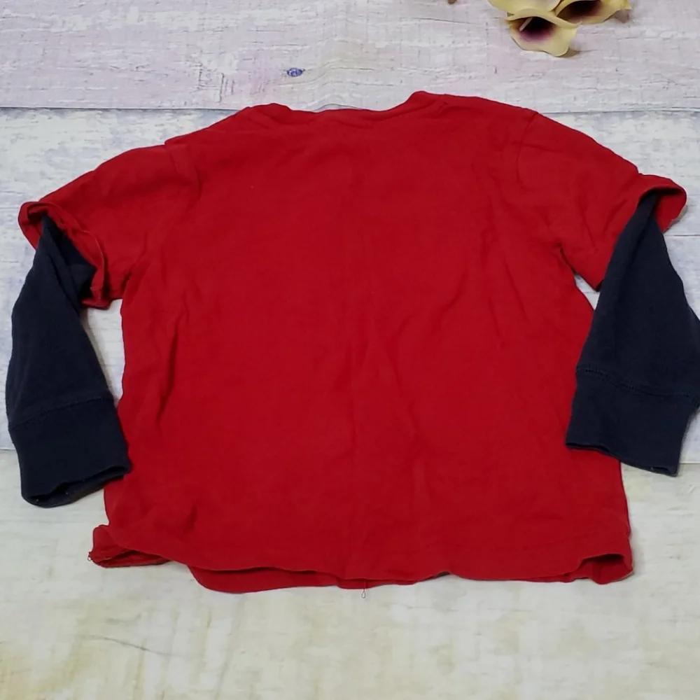 Kid's GAP Logo Graphic Long Sleeve Tshirt